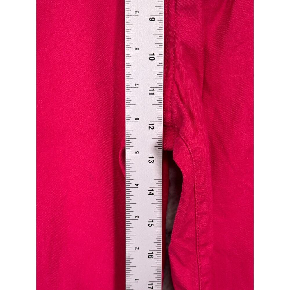 Maeve Wide-Leg Pants in Hot Pink - Picture 4 of 8